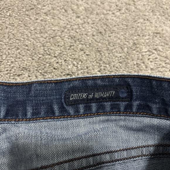 C of H Citizens Of Humanity The Jagger Low Rise Boot Cut Denim Jeans Size 32 - Picture 3 of 7